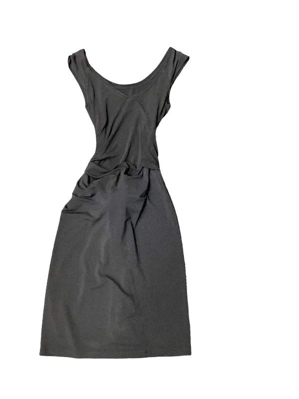 Black Dress Casual Maxi Clothes Mentor, Size M