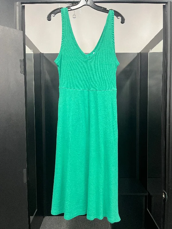 Green Dress Casual Maxi A New Day, Size M