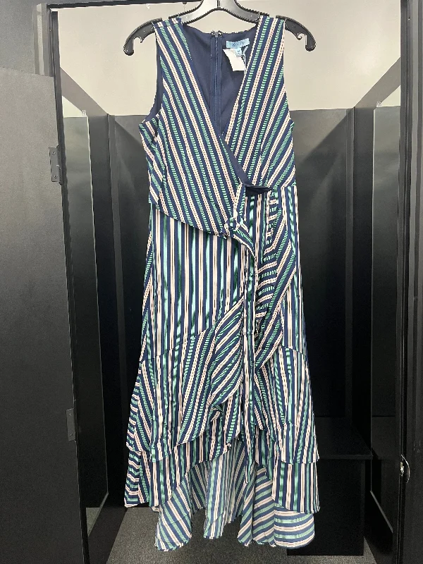 Striped Dress Party Long She + Sky, Size M