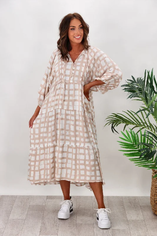 Boho Australia Eloise Dress Cream